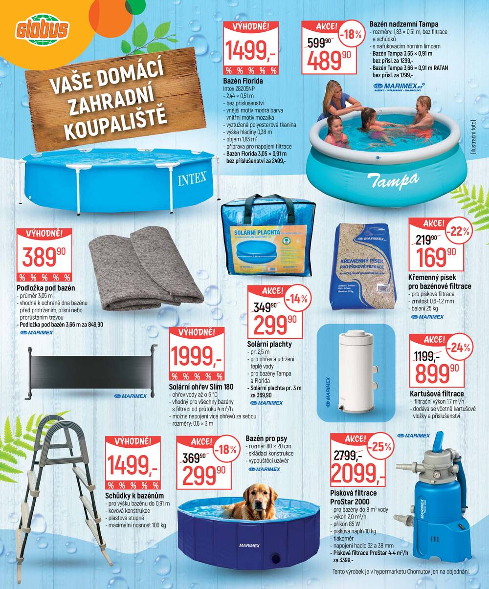 Akční leták Globus 3.6. - 6.7.2026 - Globus Opava