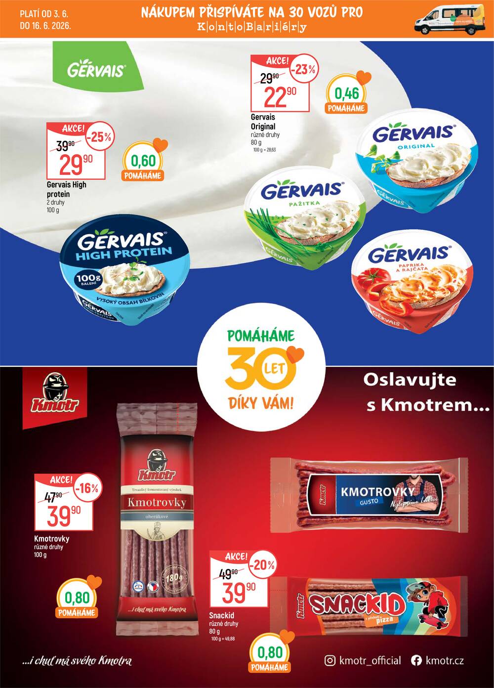 Akční leták Globus 3.6. - 16.6.2026 - Globus Ostrava