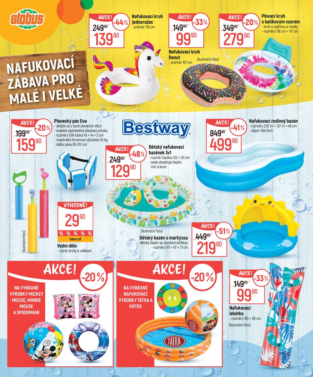 Akční leták Globus 3.6. - 6.7.2026 - Globus Chotíkov u Plzně