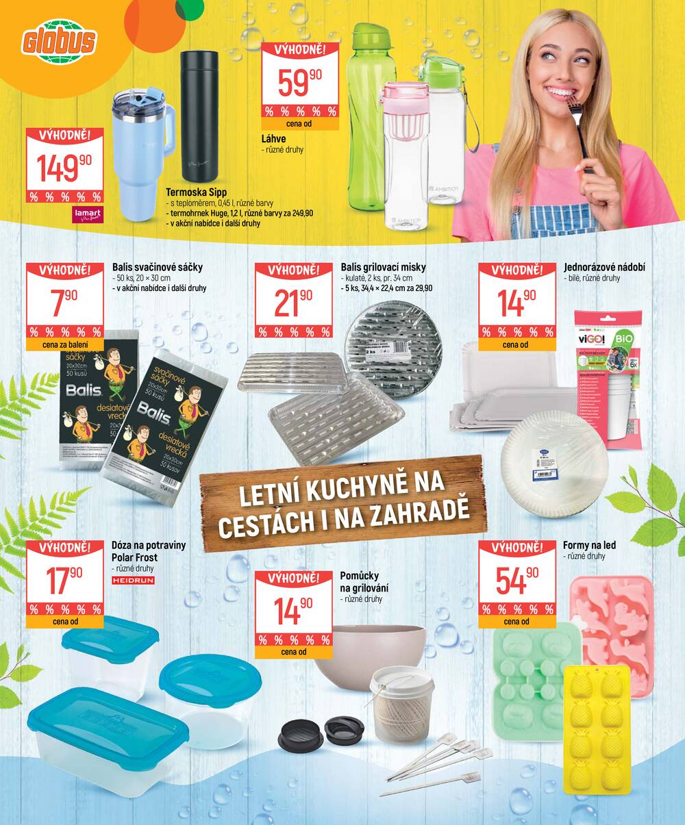 Akční leták Globus 3.6. - 6.7.2026 - Globus Chotíkov u Plzně