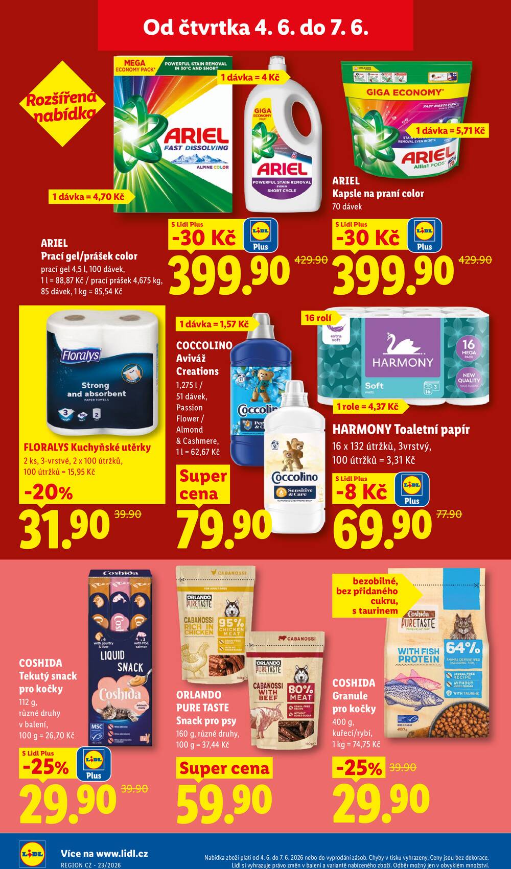 Lidl od 4.6. do 7.6.2026