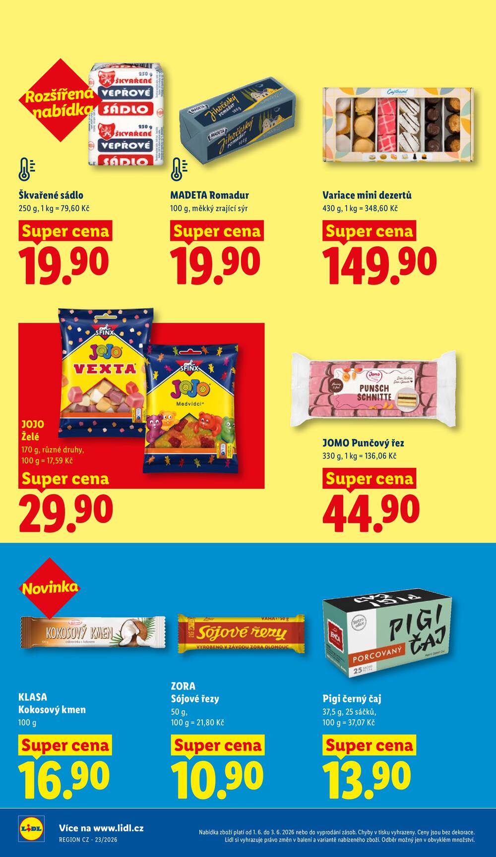 Lidl od 1.6. do 3.6.2026