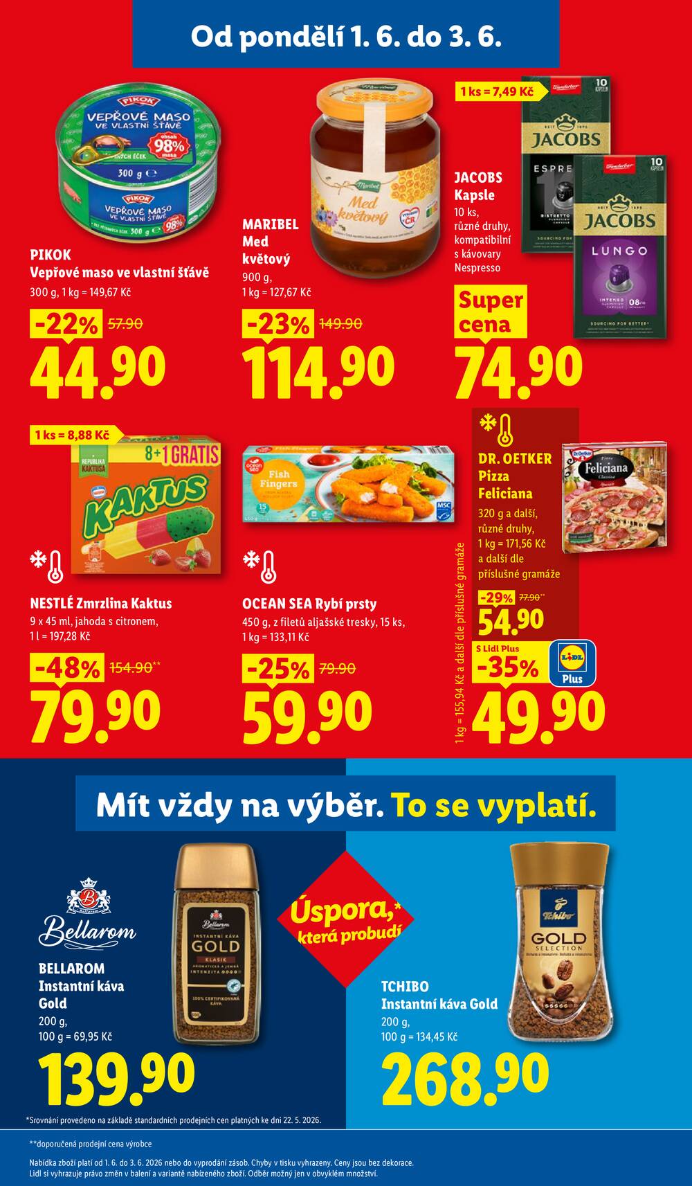 Lidl od 1.6. do 3.6.2026