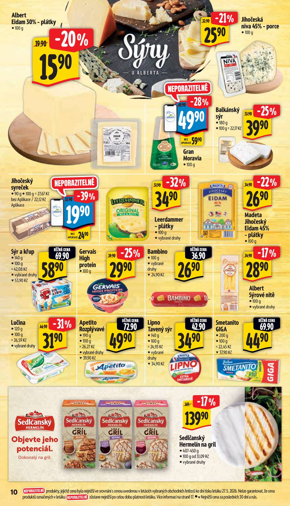 Albert  Hypermarket od 3.6. do 9.6.2026