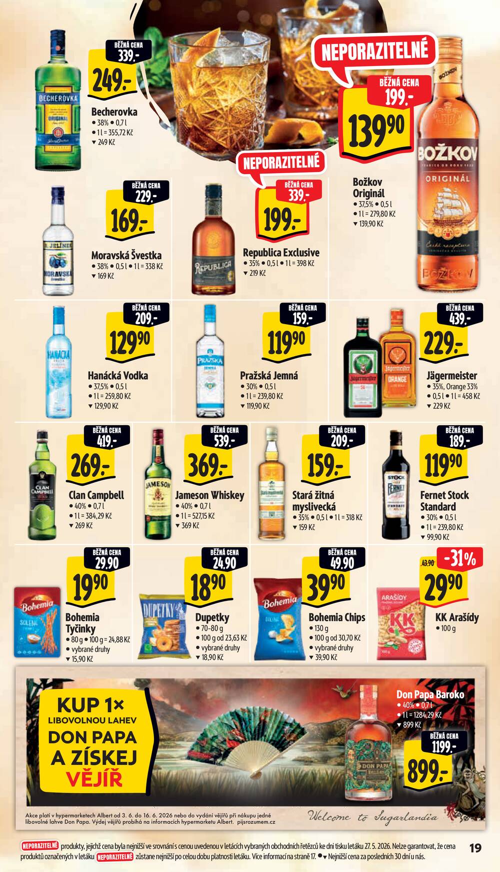 Albert  Hypermarket Jihomoravský od 3.6. do 9.6.2026