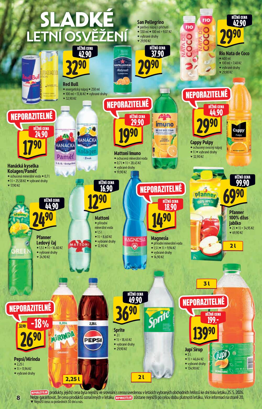 Leták Albert - Albert  Hypermarket katalog Léto od 3.6. do 16.6.2026 - strana 8