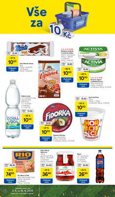 Tesco supermarkety od 3.6. do 9.6.2026