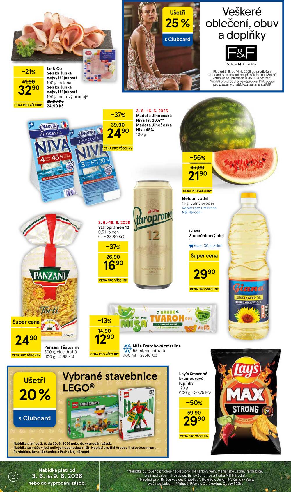 Tesco malé hypermarkety od 3.6. do 9.6.2026