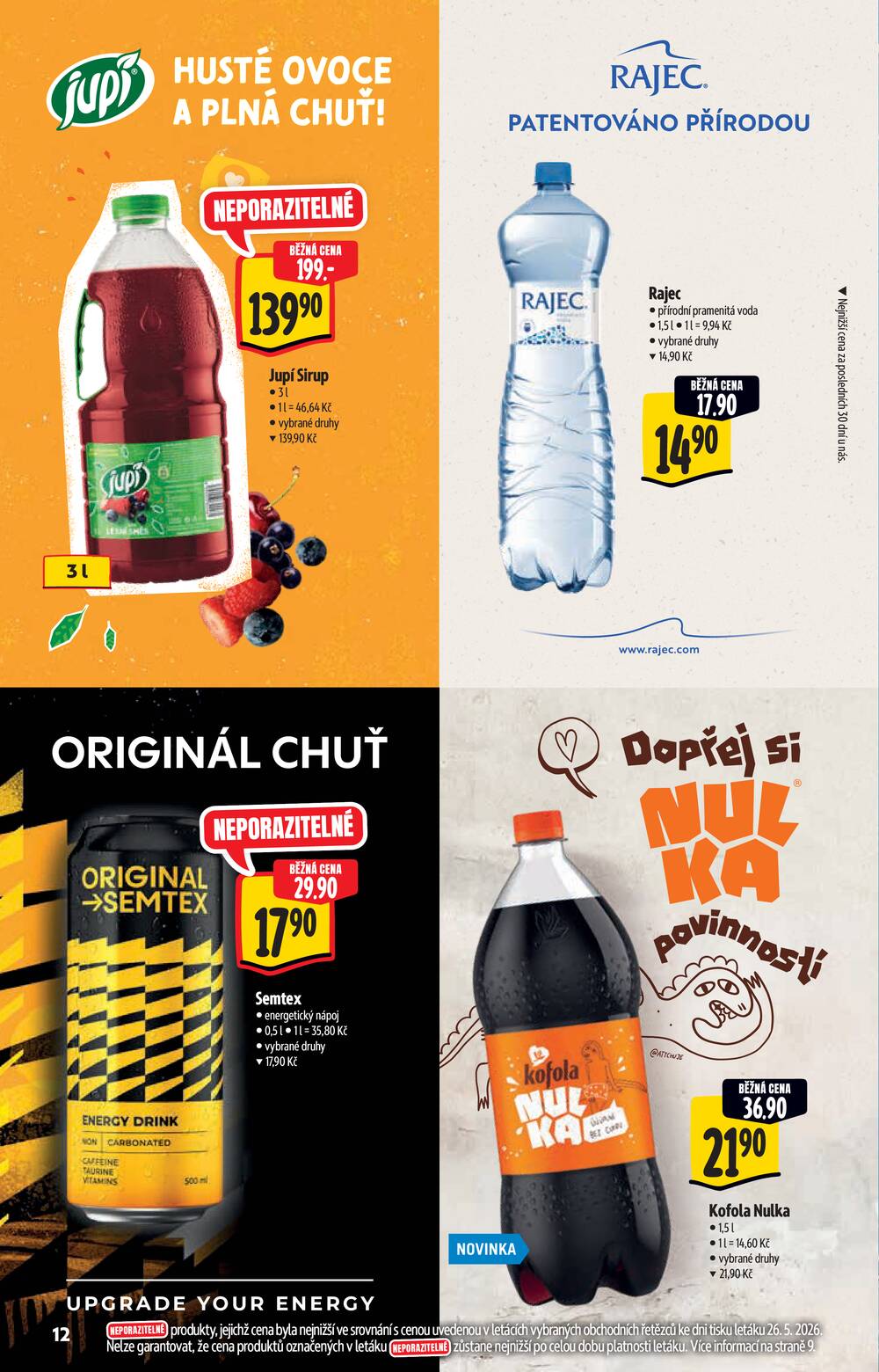 Leták Albert - Albert Supermarket katalog Léto od 3.6. do 16.6.2026 - strana 12