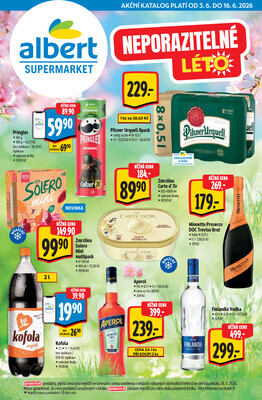 Leták Albert Supermarket katalog Léto od 3.6. do 16.6.2026