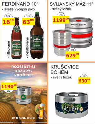 BENE Nápoje od 1.6. do 30.6.2026