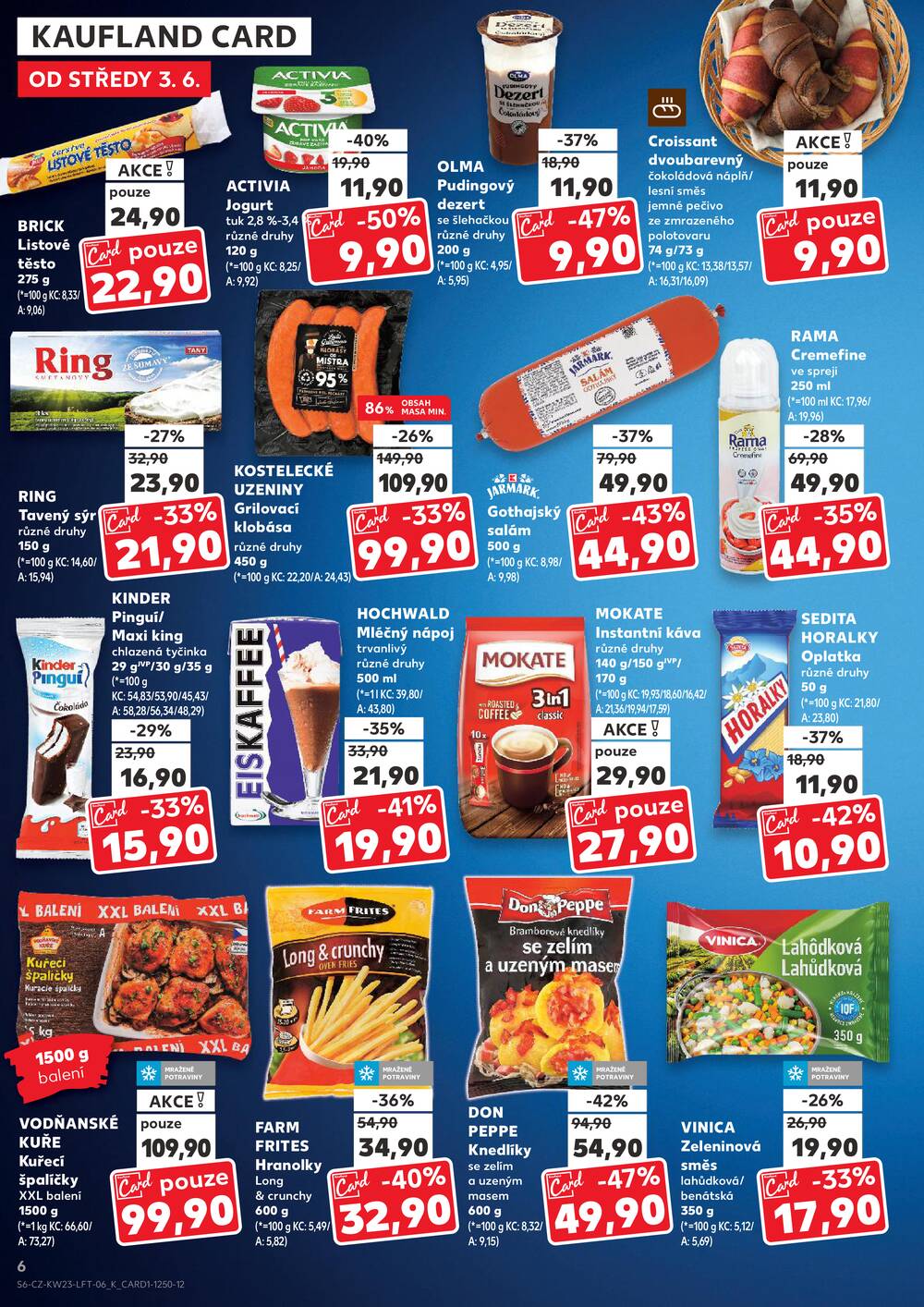 Kaufland 3.6. - 9.6. - Kaufland - Třeboň