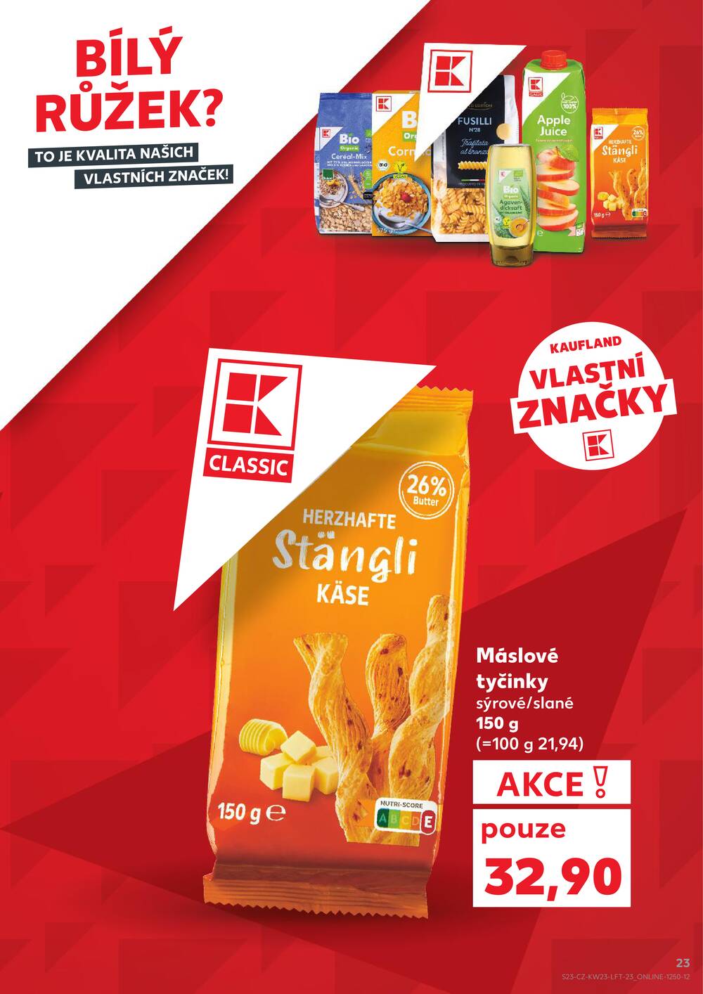 Leták Kaufland - Kaufland 3.6. - 9.6. - Kaufland - Praha - Horní Měcholupy - strana 23