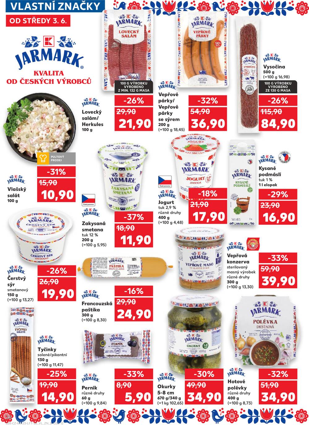 Leták Kaufland - Kaufland 3.6. - 9.6. - Kaufland - Rokycany - strana 28
