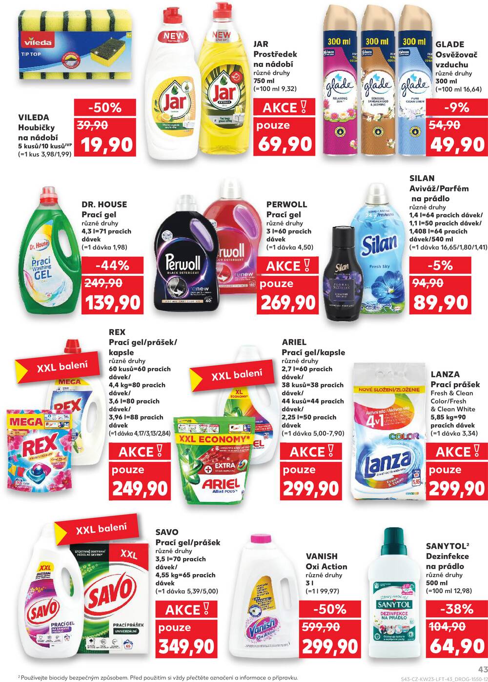 Leták Kaufland - Kaufland 3.6. - 9.6. - Kaufland - Rokycany - strana 43
