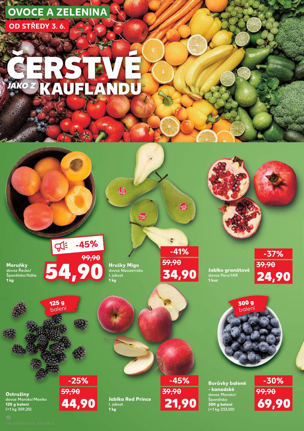 Leták Kaufland - Kaufland 3.6. - 9.6. - Kaufland - Praha 5 (Stodůlky) - strana 10 Leták Kaufland - Kaufland 3.6. - 9.6. - Kaufland - Praha 5 (Stodůlky) - strana 10