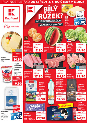 Leták Kaufland 3.6. - 9.6. - Kaufland - Český Krumlov