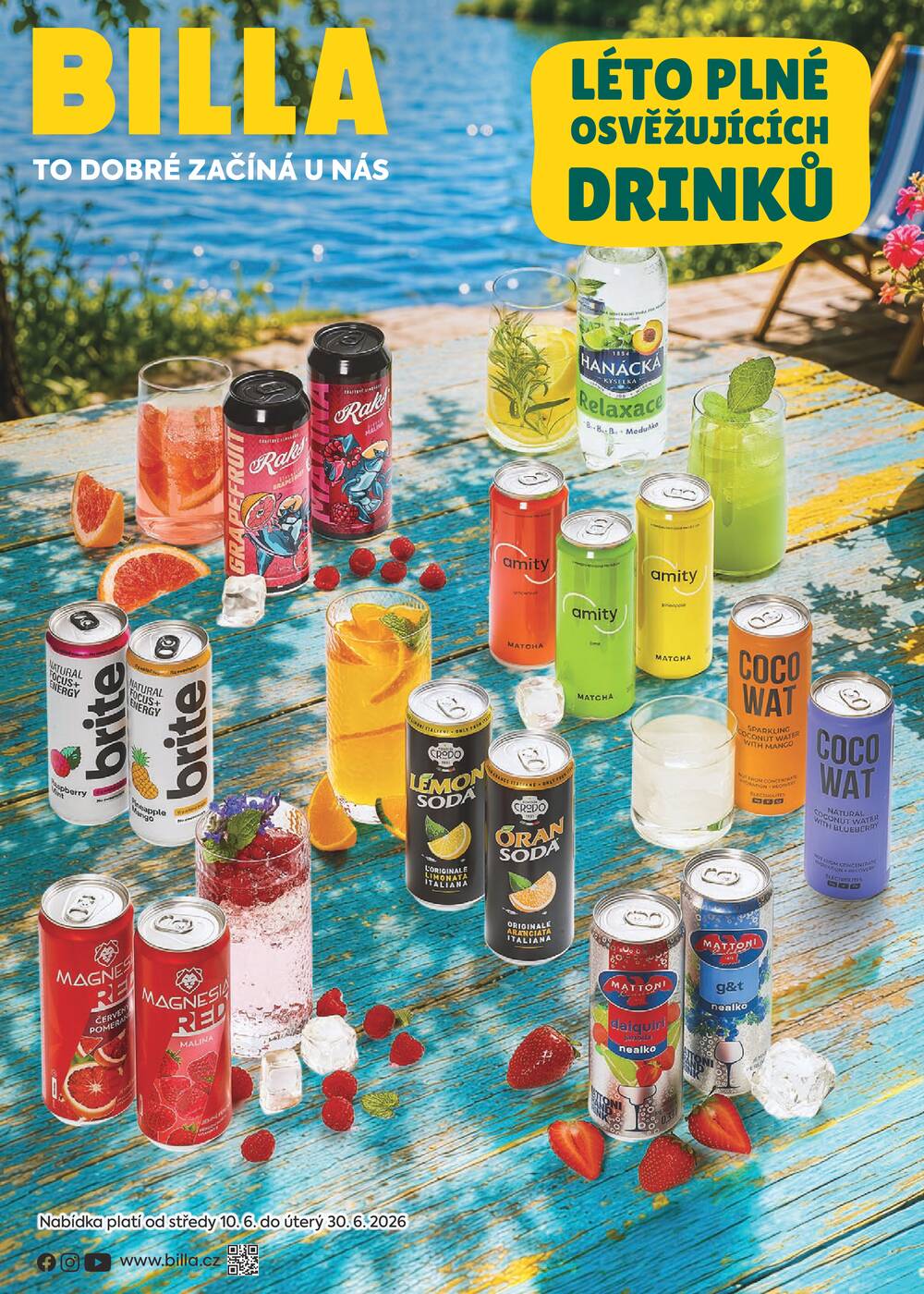 Leták BILLA - Billa katalog Drink od 10.6. do 30.6.2026 - strana 1 Leták BILLA - Billa katalog Drink od 10.6. do 30.6.2026 - strana 1