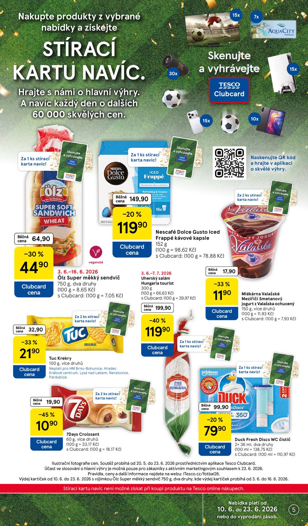 Tesco malé hypermarkety od 10.6. do 16.6.2026