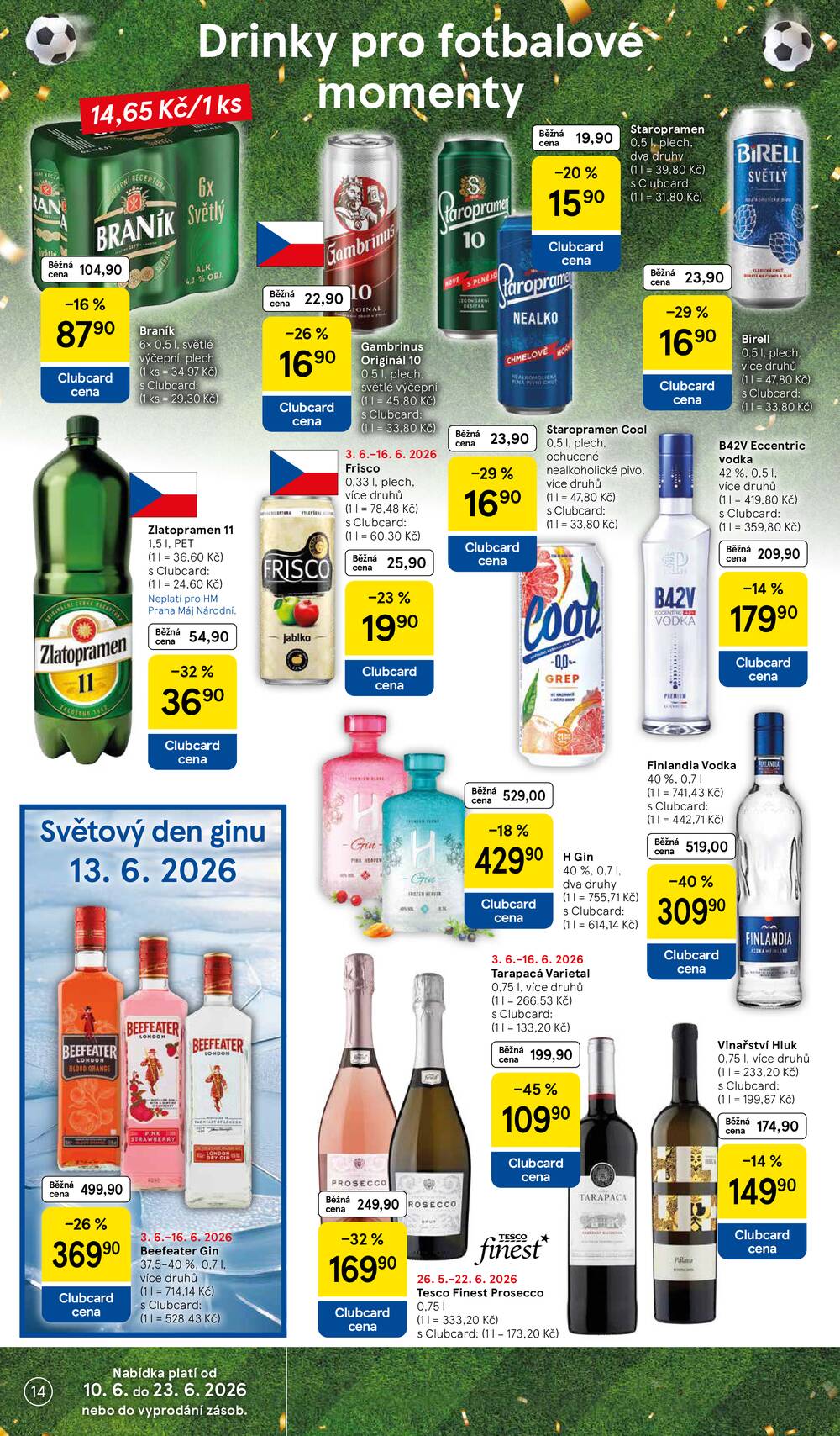 Tesco malé hypermarkety od 10.6. do 16.6.2026
