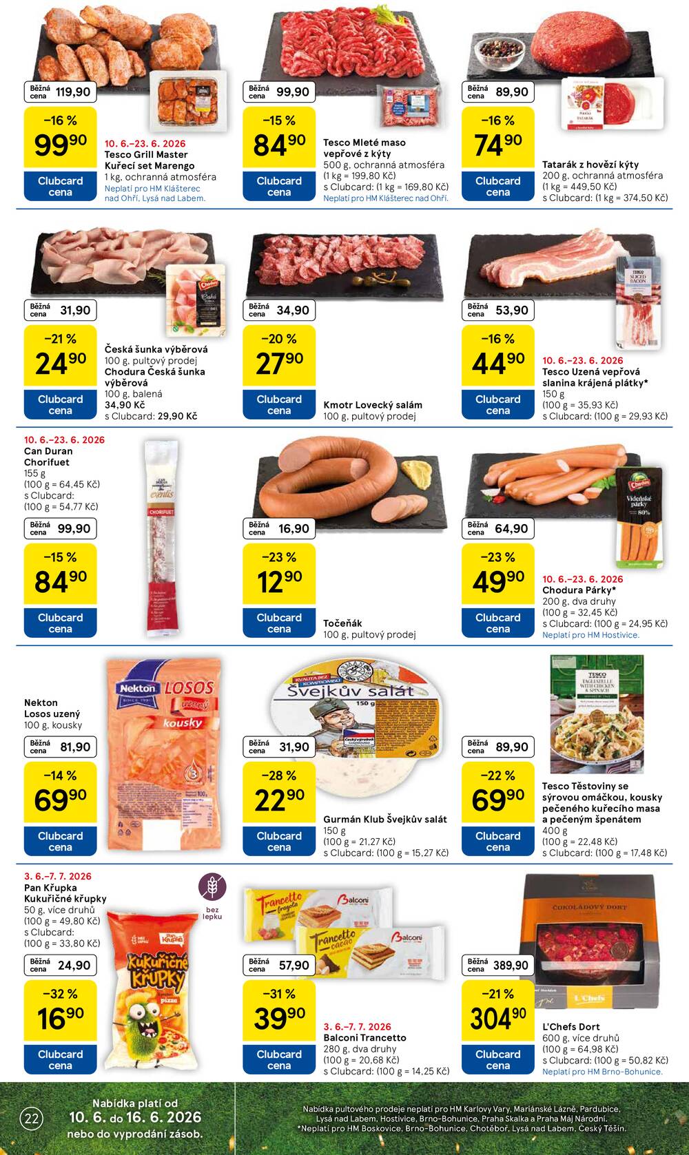 Tesco malé hypermarkety od 10.6. do 16.6.2026