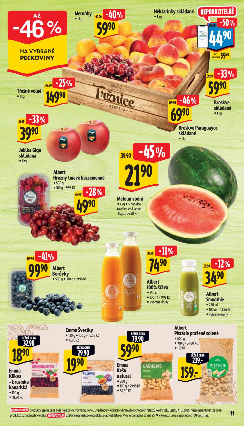 Albert Supermarket Jihomoravský od 10.6. do 16.6.2026