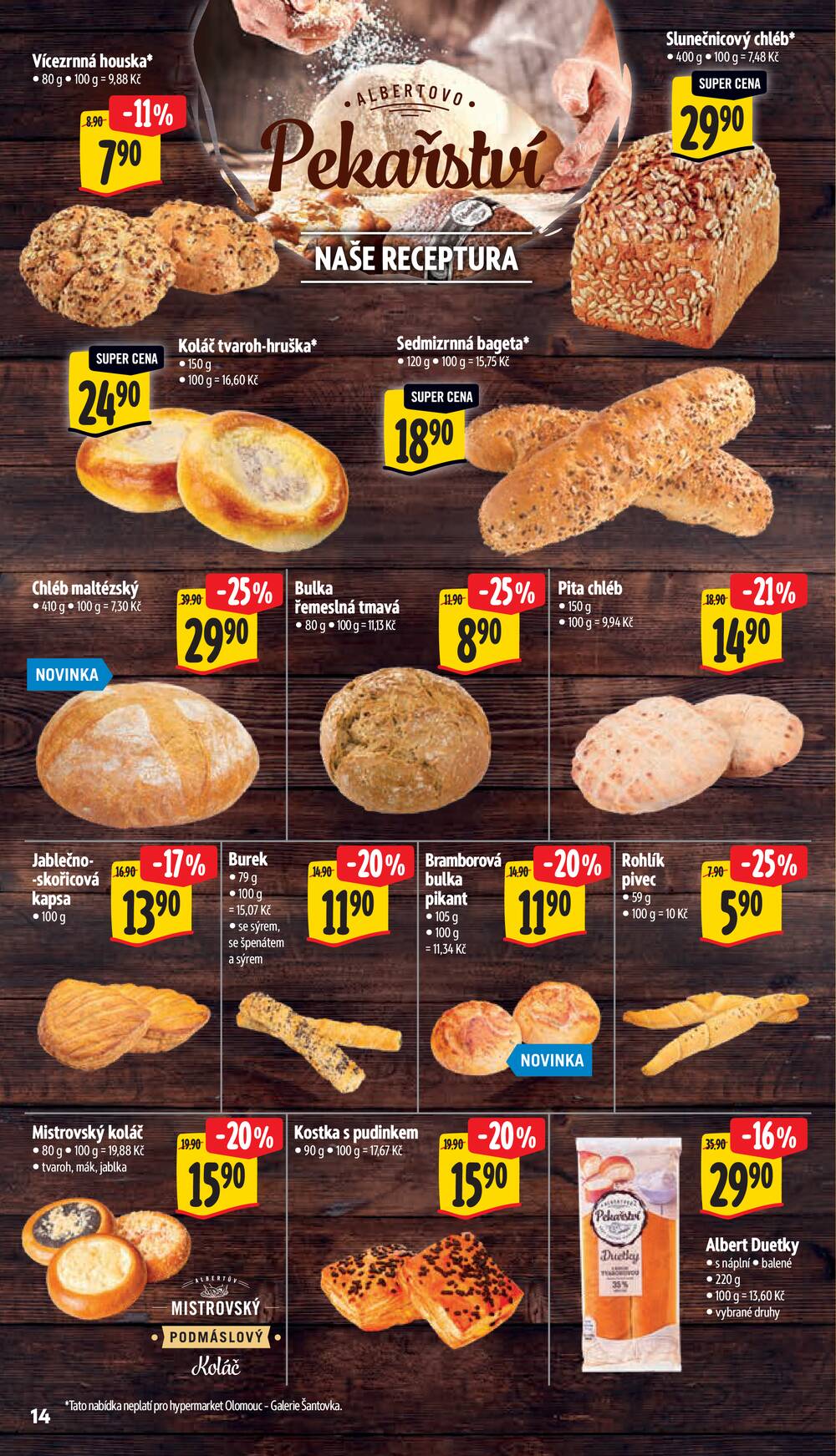 Leták Albert - Albert Hypermarket Jihomoravský od 10.6. do 16.6.2026 - strana 24 Leták Albert - Albert Hypermarket Jihomoravský od 10.6. do 16.6.2026 - strana 24
