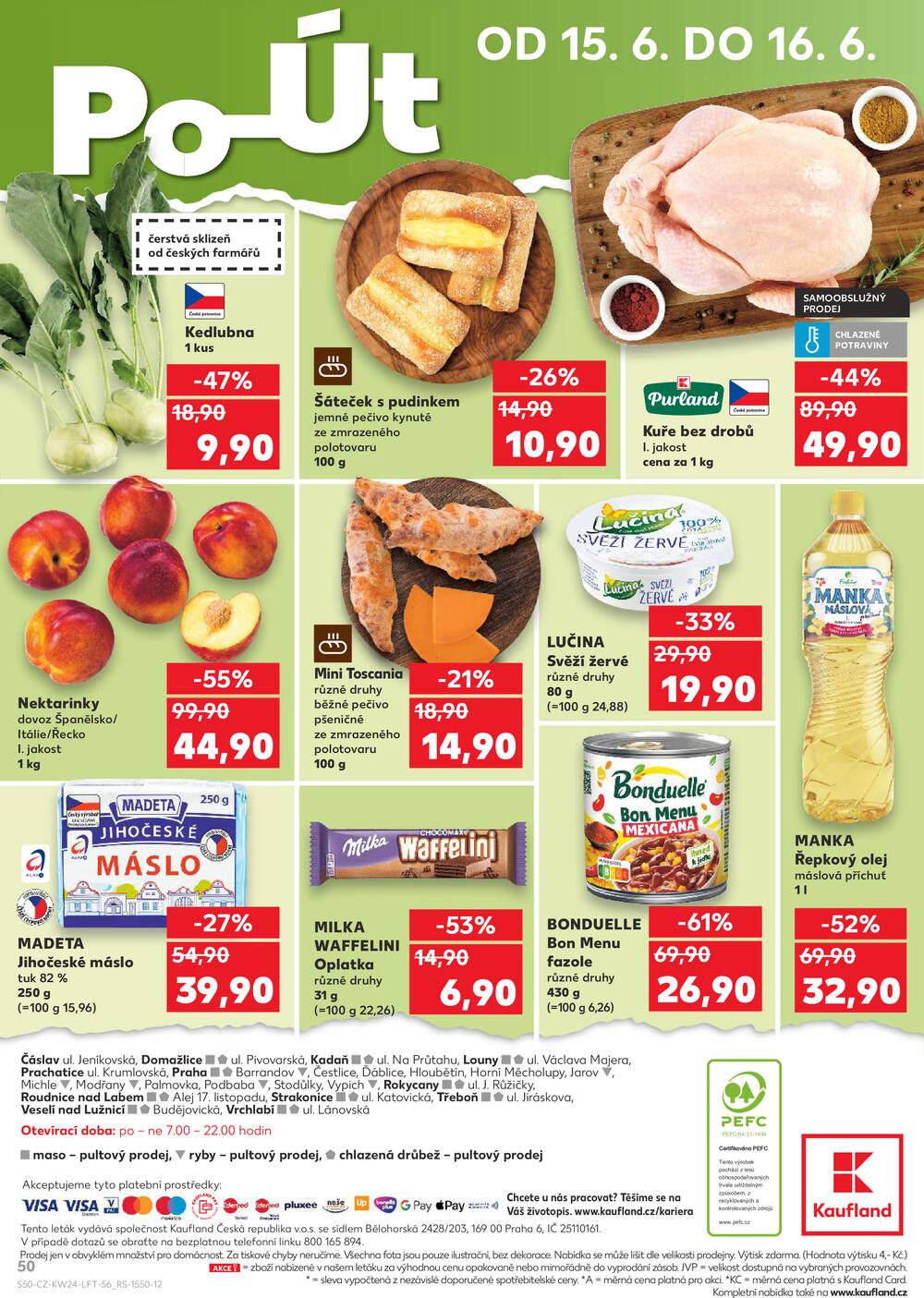 Kaufland 10.6. - 16.6. - Kaufland - Praha 3 (Jarov)