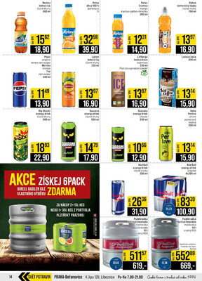 JIP Cash & Carry České Budějovice, Most, Náchod, Polička, Sušice a Svoboda nad Úpou od 10.6. do 16.6.2026