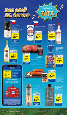 Tesco supermarkety od 17.6. do 23.6.2026