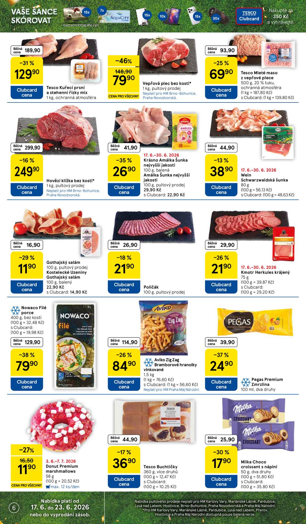 Leták Tesco - Tesco malé hypermarkety od 17.6. do 23.6.2026 - strana 6 Leták Tesco - Tesco malé hypermarkety od 17.6. do 23.6.2026 - strana 6