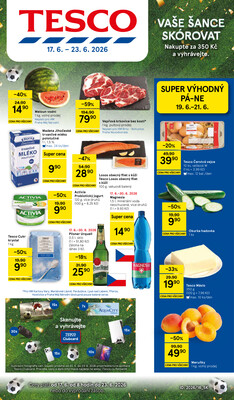 leták Tesco