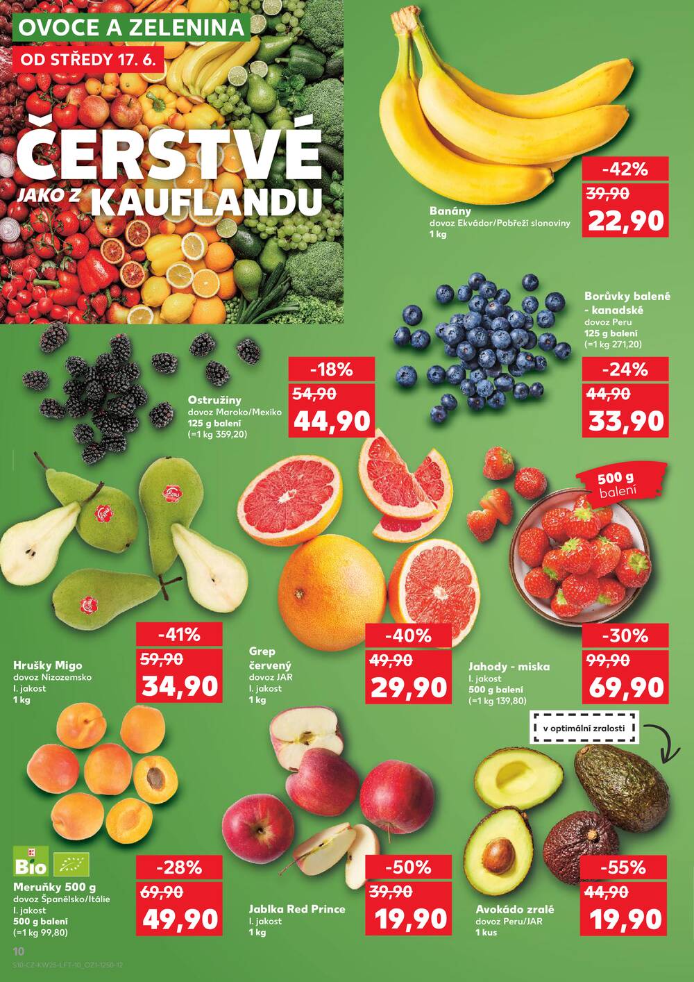 Kaufland 17.6. - 23.6. - Kaufland - Praha 6 (Podbaba)