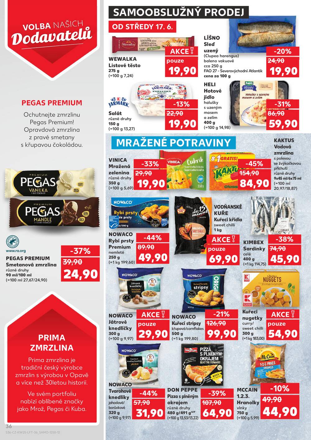 Kaufland 17.6. - 23.6. - Kaufland - Praha 6 (Podbaba)