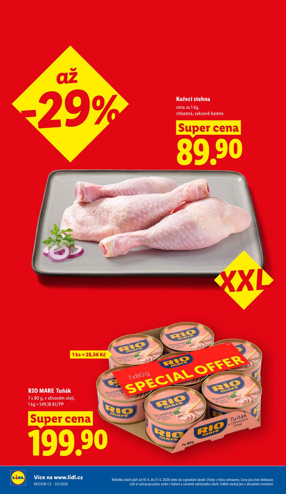 Leták Lidl - Lidl Čtvrtek od 18.6. do 21.6.2026 - strana 4 Leták Lidl - Lidl Čtvrtek od 18.6. do 21.6.2026 - strana 4