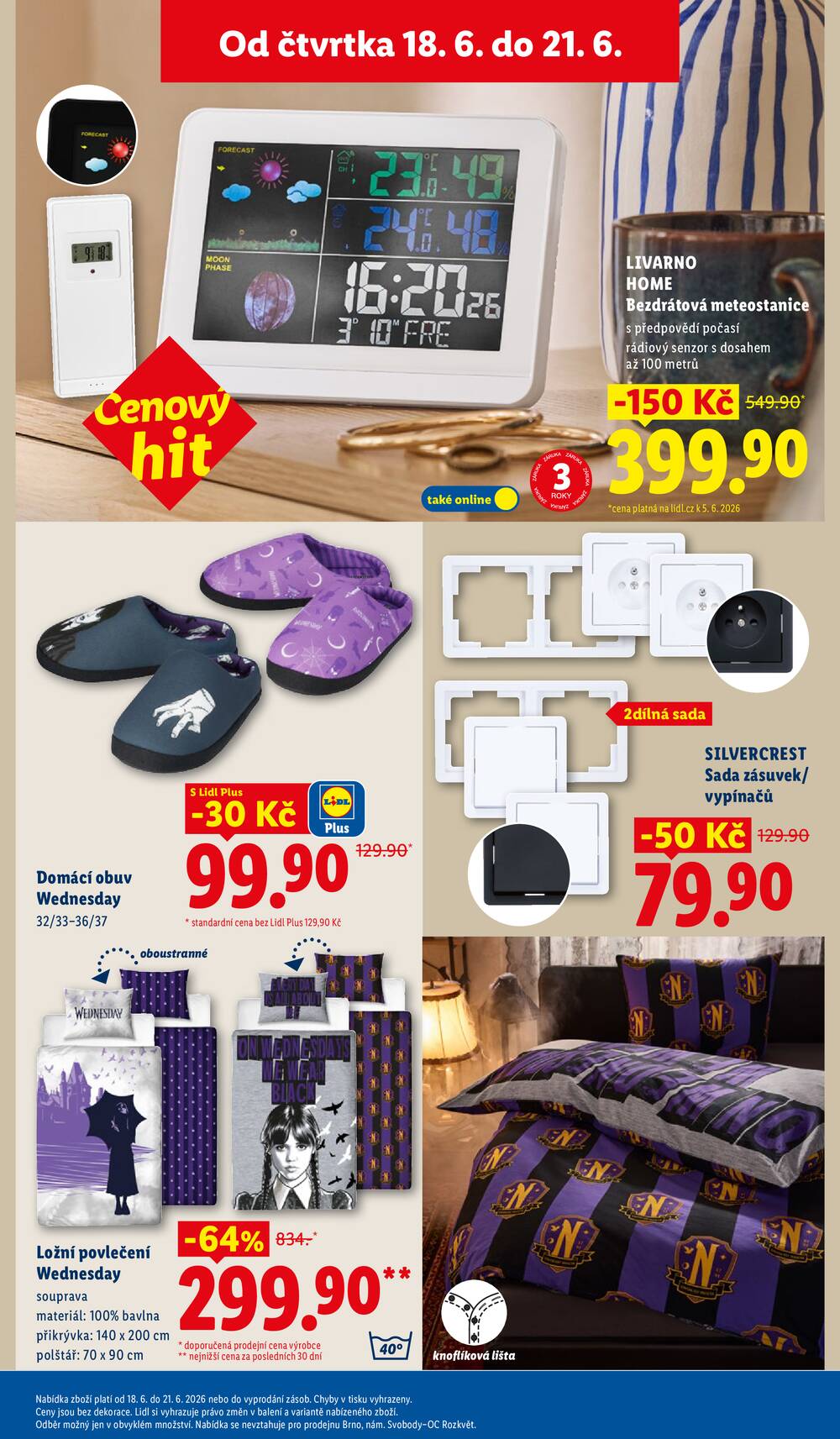 Lidl Čtvrtek od 18.6. do 21.6.2026