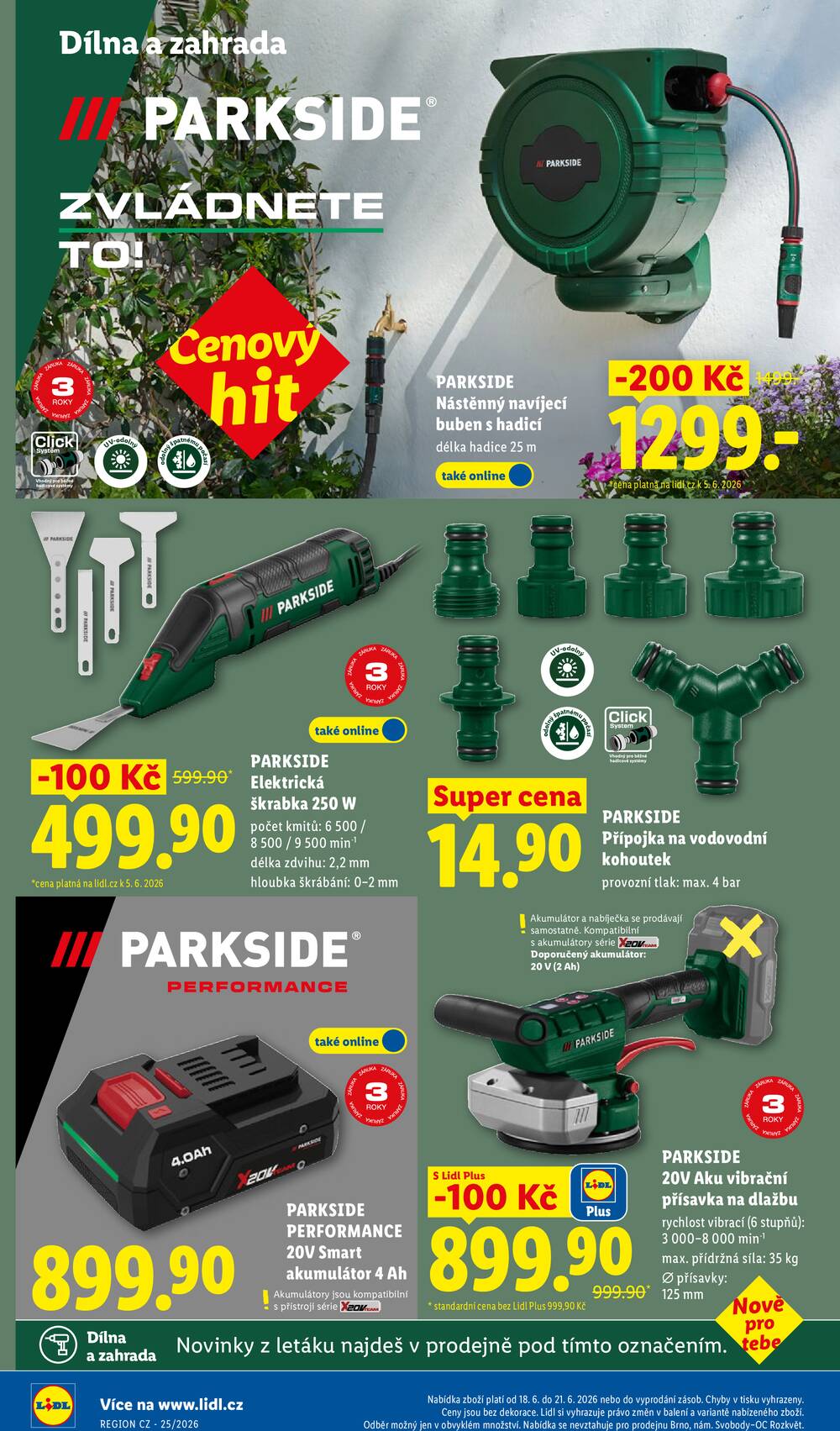 Lidl Čtvrtek od 18.6. do 21.6.2026