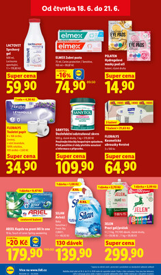 Lidl Čtvrtek od 18.6. do 21.6.2026