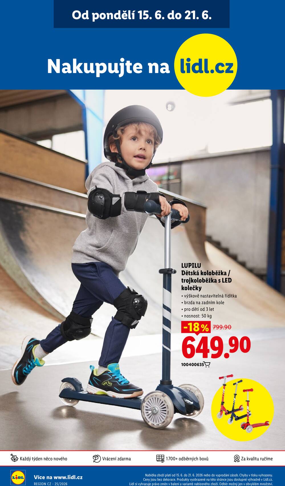Leták Lidl - Lidl Spotřební zboží 15.6. - 21.6. - strana 26