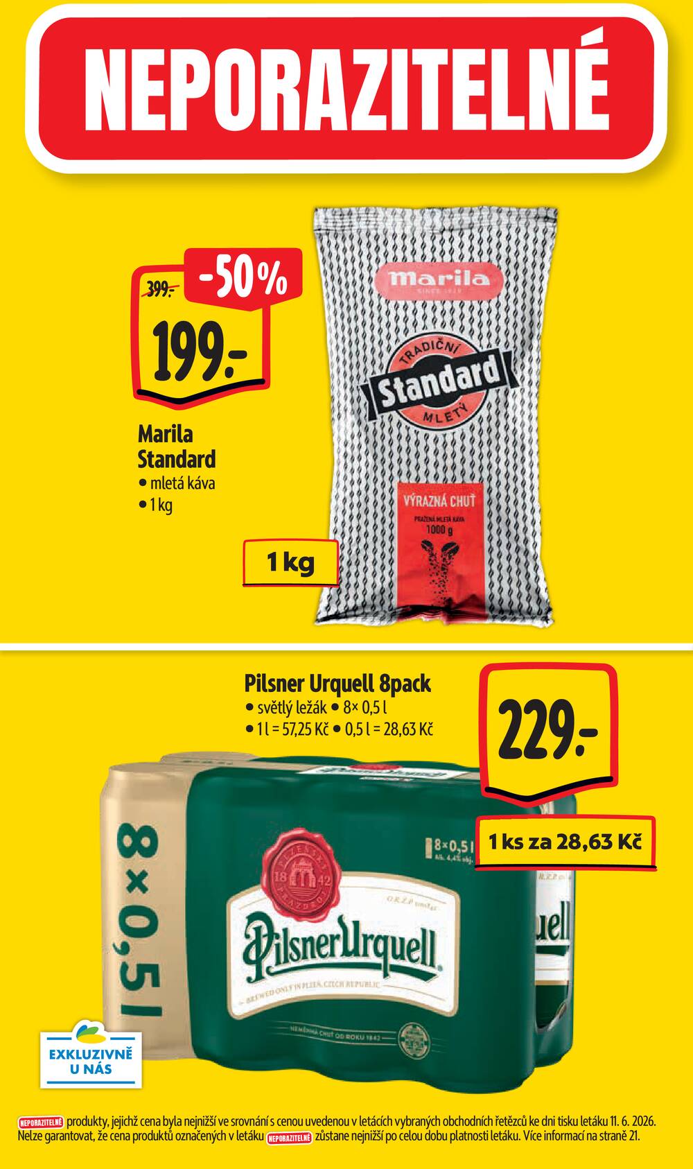 Leták Albert - Albert Supermarket Jihomoravský od 17.6. do 23.6.2026 - strana 4 Leták Albert - Albert Supermarket Jihomoravský od 17.6. do 23.6.2026 - strana 4