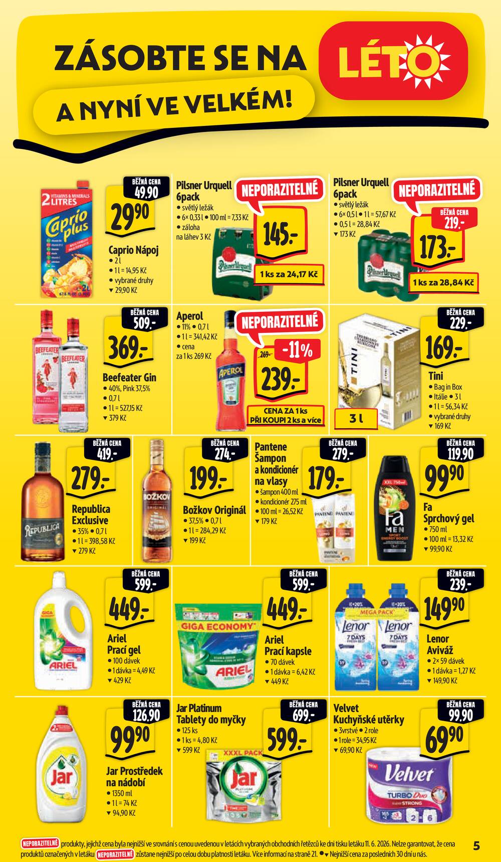 Leták Albert - Albert Supermarket Jihomoravský od 17.6. do 23.6.2026 - strana 11 Leták Albert - Albert Supermarket Jihomoravský od 17.6. do 23.6.2026 - strana 11