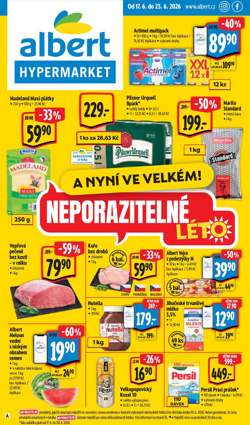 Albert  Hypermarket od 17.6. do 23.6.2026