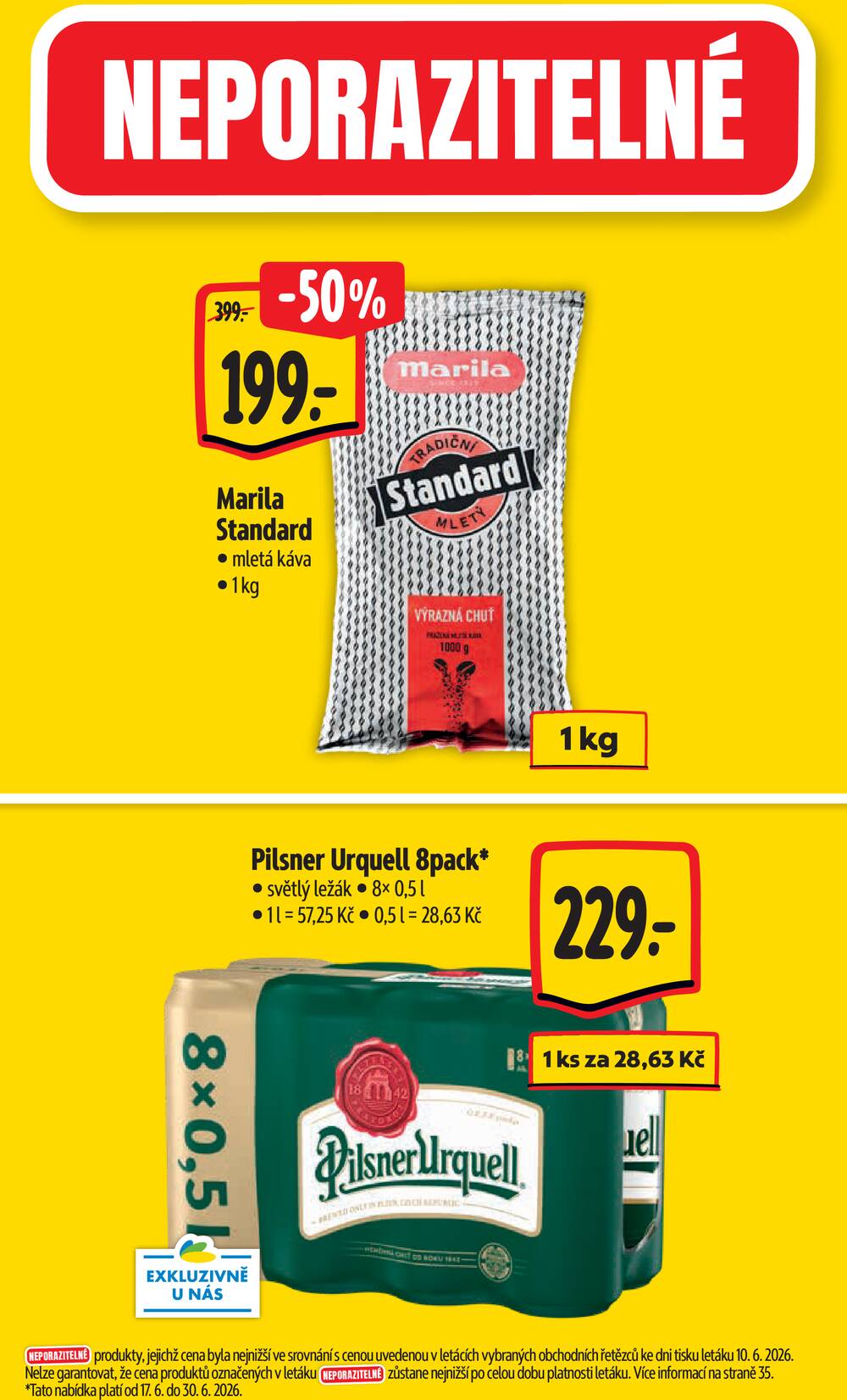 Albert Hypermarket Jihomoravský od 17.6. do 23.6.2026