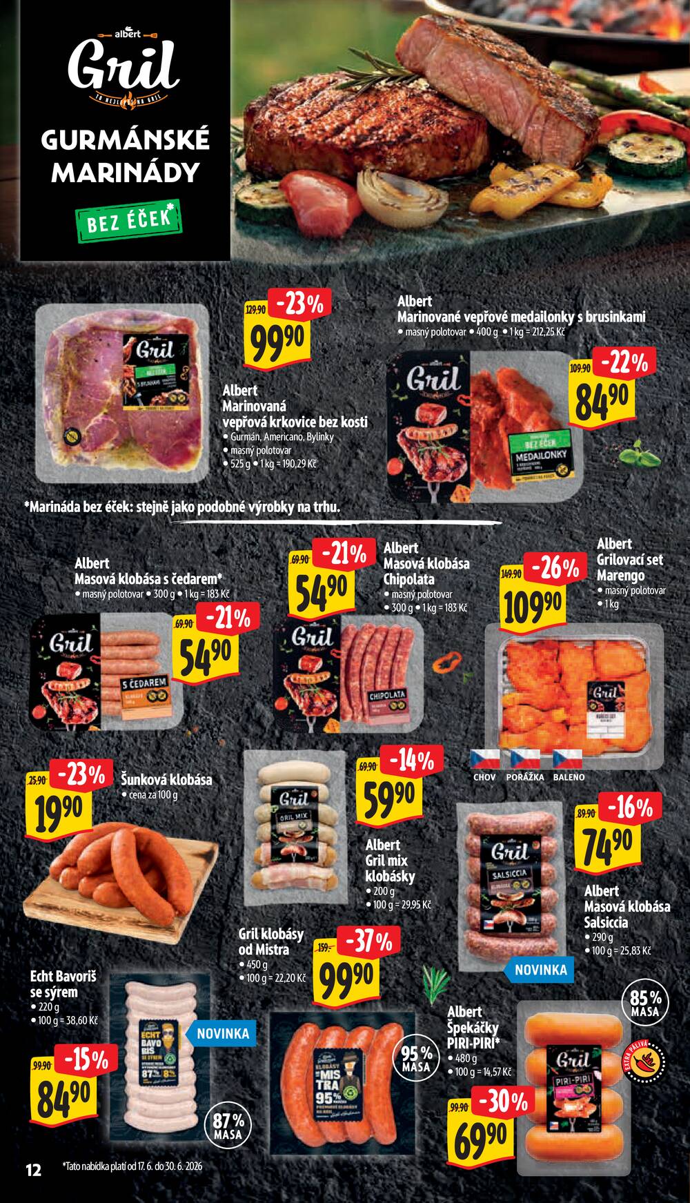 Albert Hypermarket Jihomoravský od 17.6. do 23.6.2026