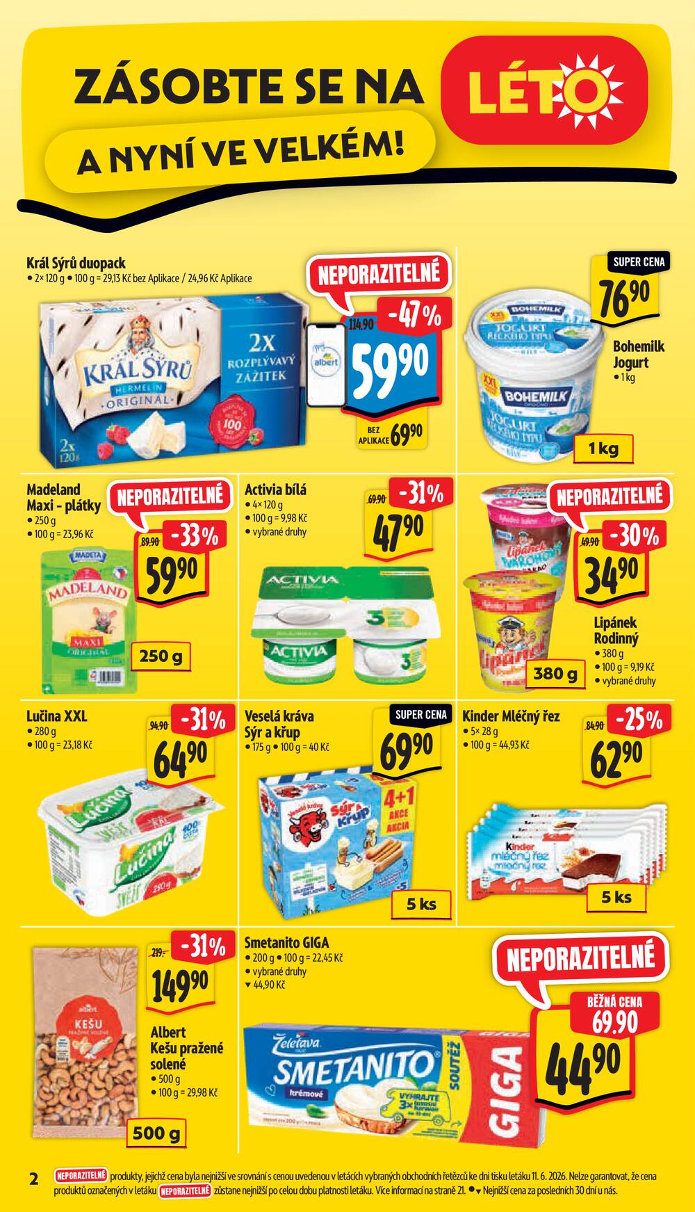 Albert Supermarket od 17.6. do 23.6.2026