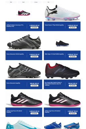leták Intersport