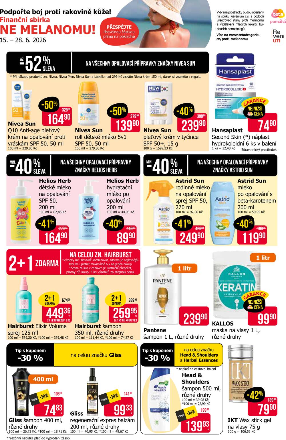 Teta drogerie  od 18.6. do 30.6.2026