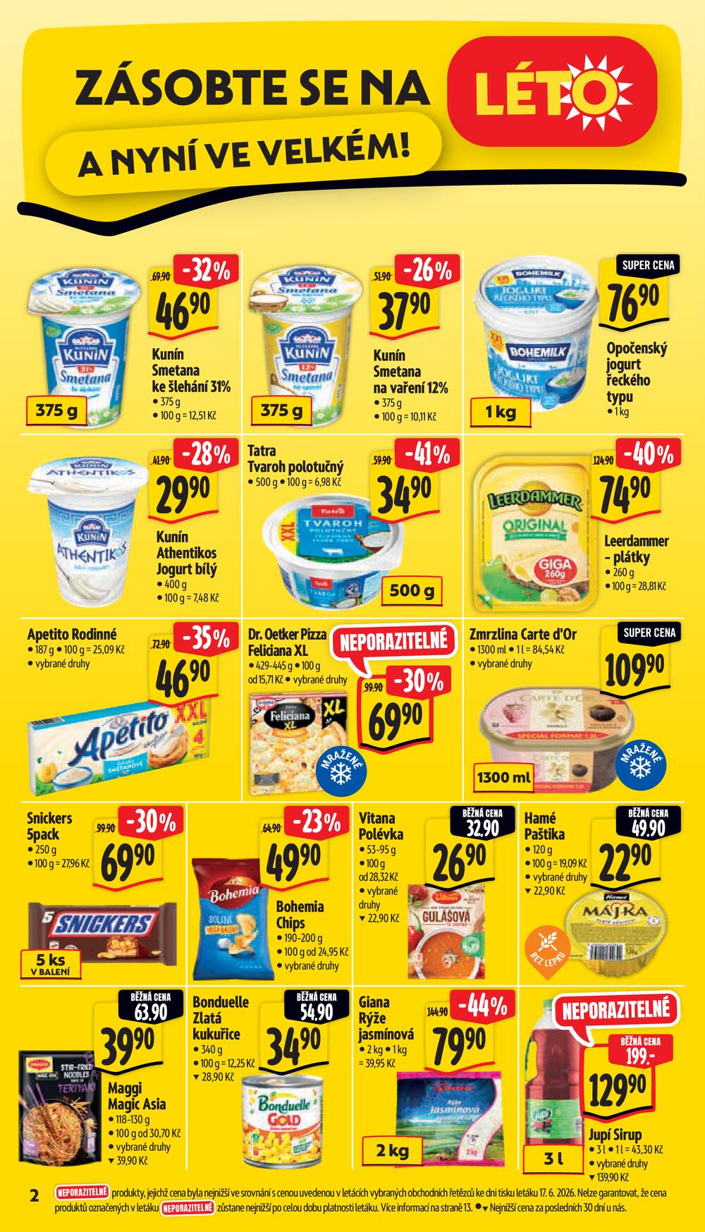 Albert Supermarket Jihomoravský od 24.6. do 30.6.2026
