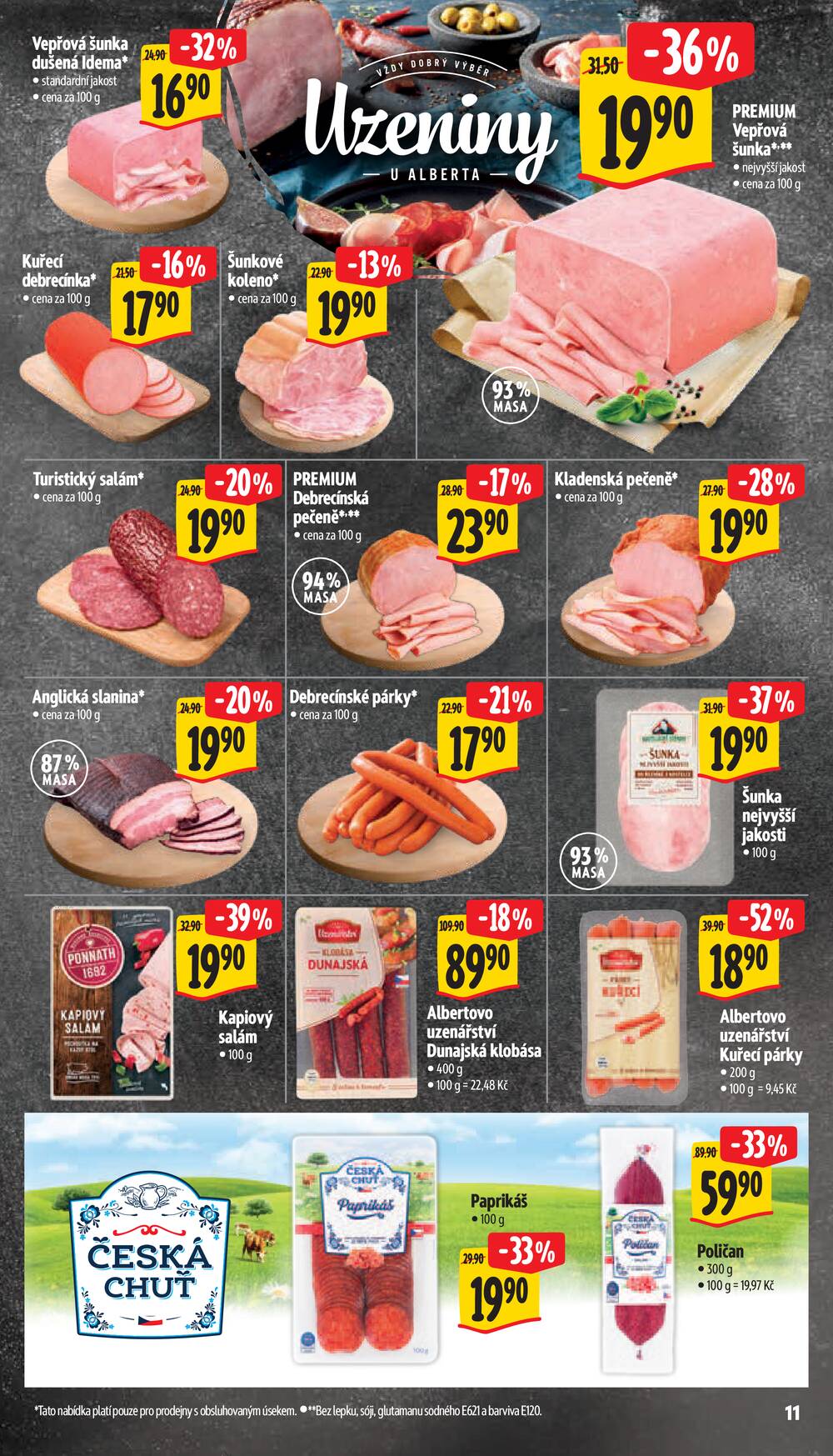 Albert Supermarket Jihomoravský od 24.6. do 30.6.2026
