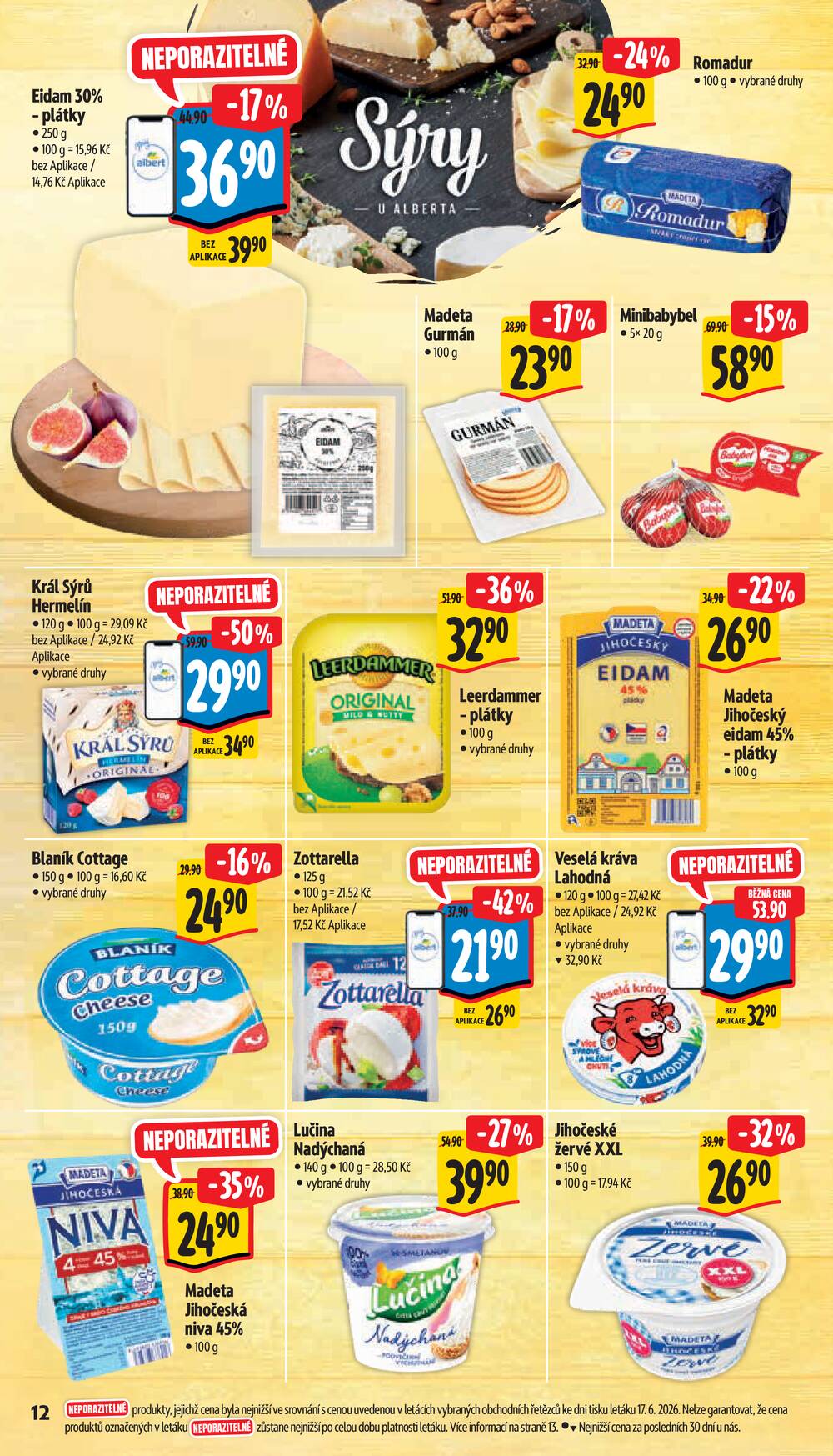 Albert Supermarket Jihomoravský od 24.6. do 30.6.2026
